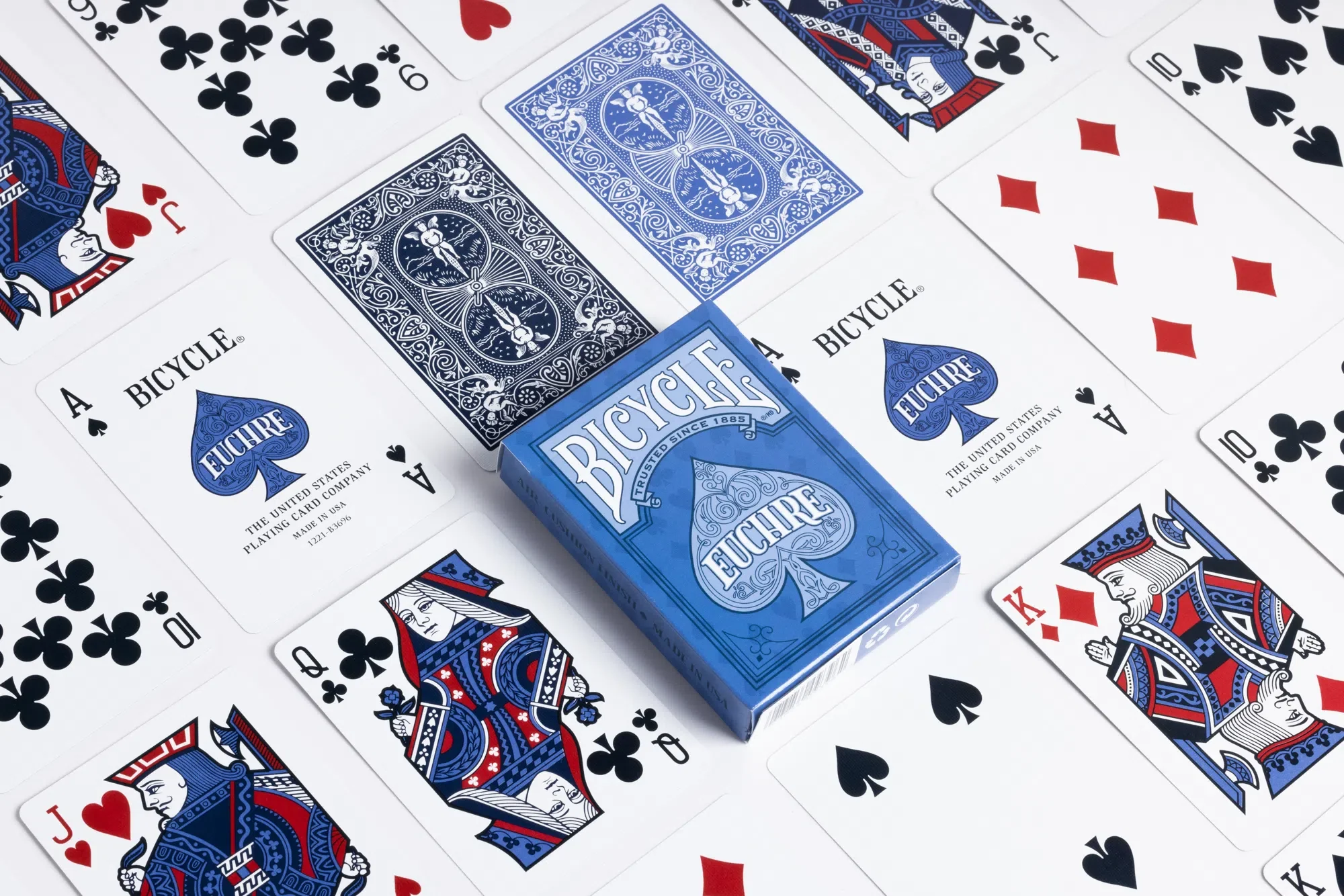 Bicycle Euchre - 2 Pre-Sorted Playing Card Decks in 1