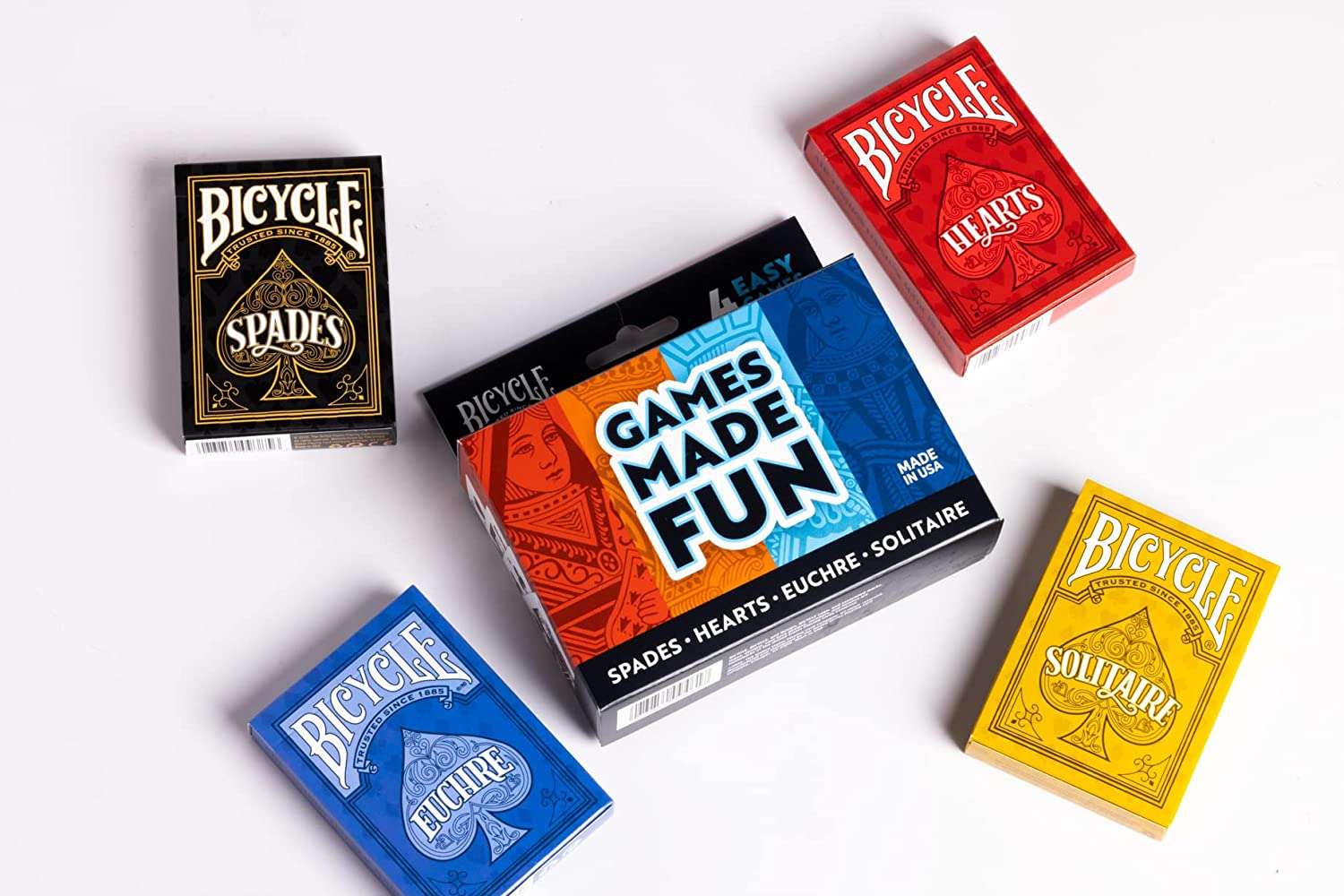 Bicycle Games 4 Pack