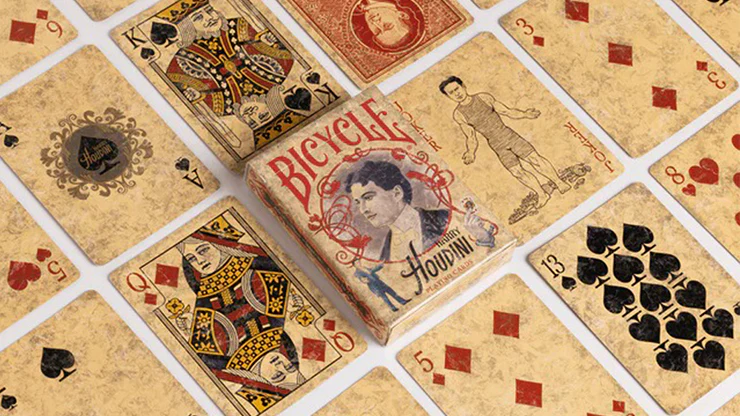 Bicycle Harry Houdini Playing Cards with 6 Gaff Cards and 2 Reveals