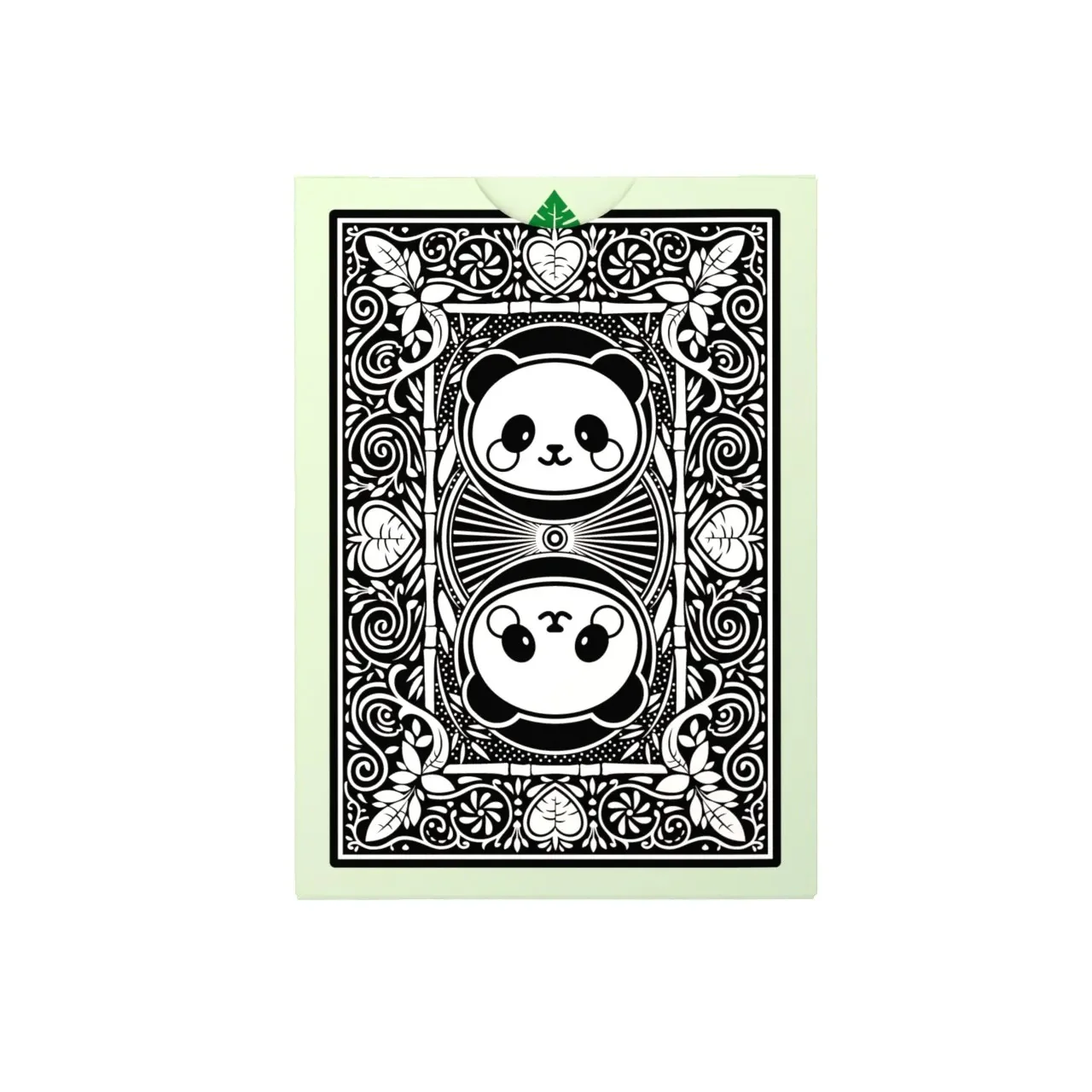 Bicycle Panda Playing Cards - Slow Down. Deal In. Panda Style.