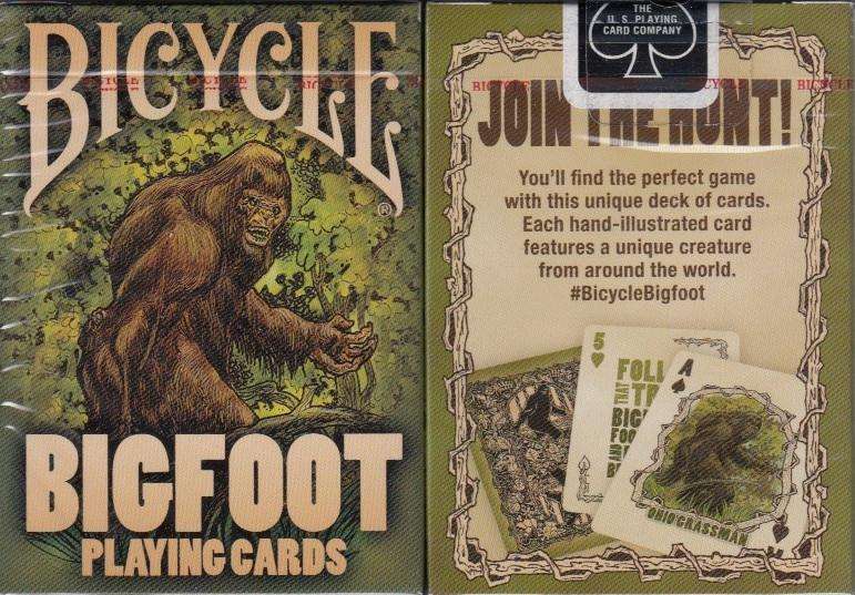BigFoot Bicycle Playing Cards