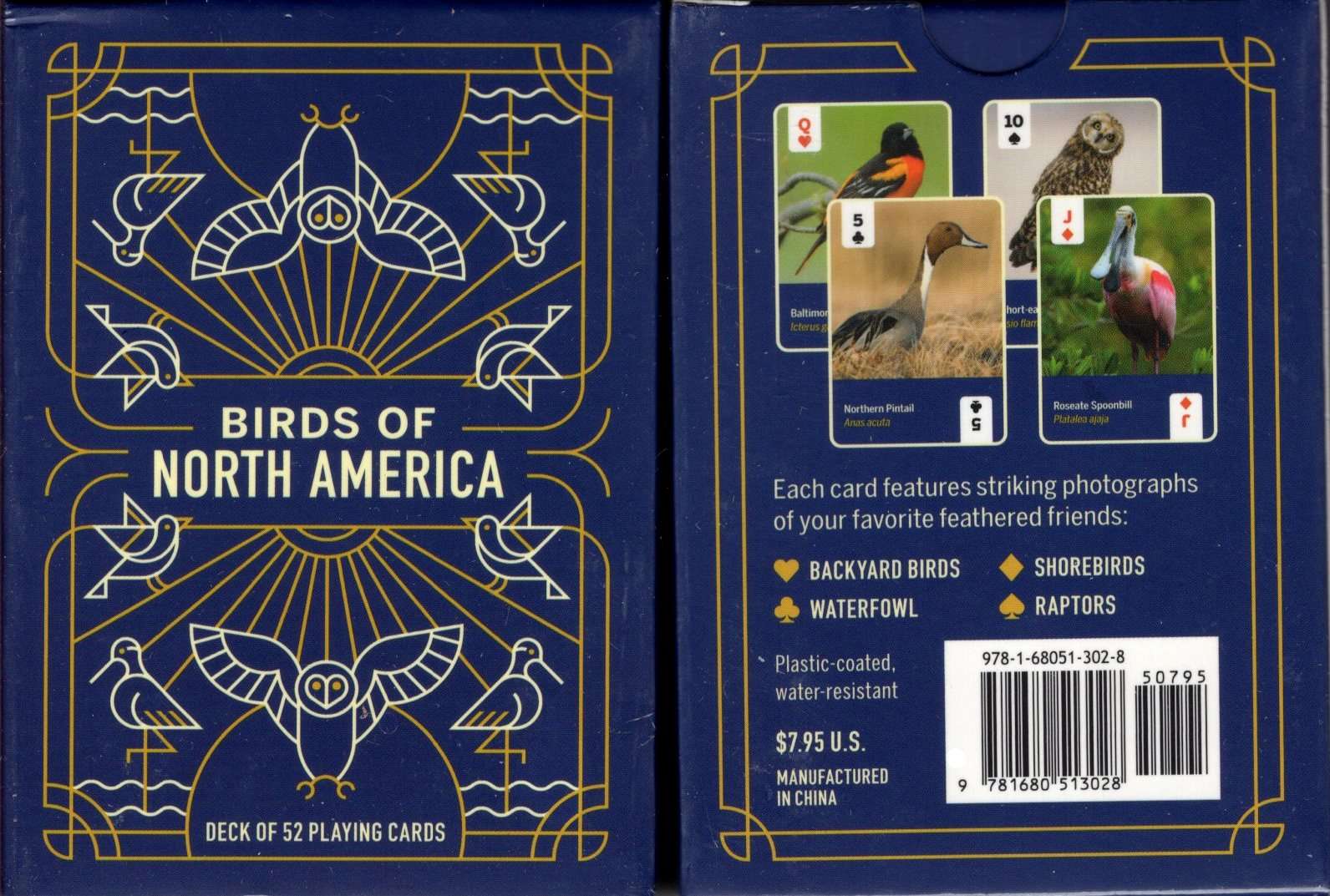 Birds of North America Playing Cards