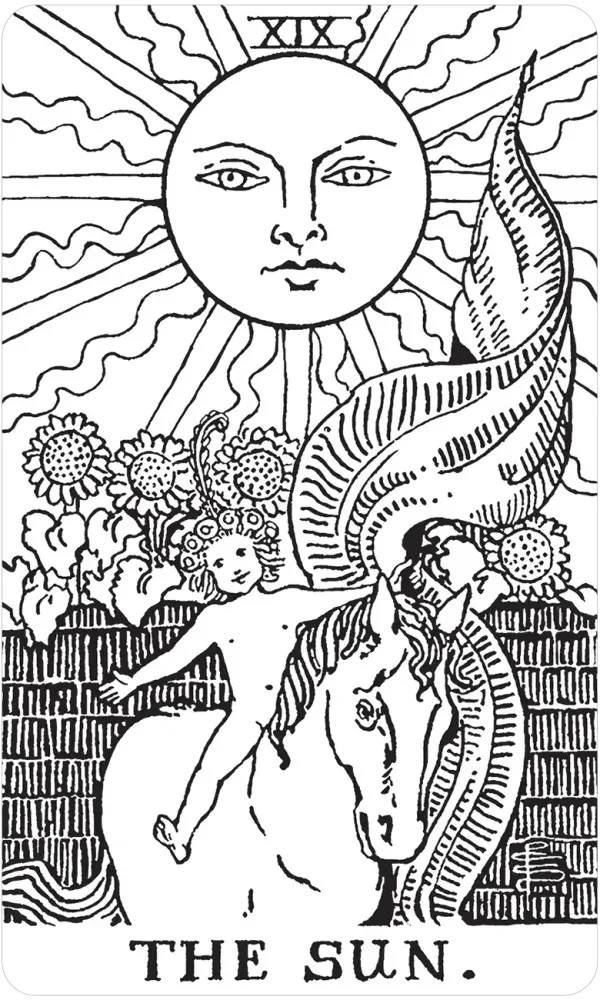 Black & White Rider-WaiteÂ® Tarot Deck - Classic Artistry Redefined