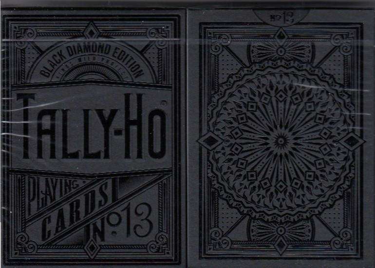 Black Diamond Tally-Ho Circle Back Playing Cards