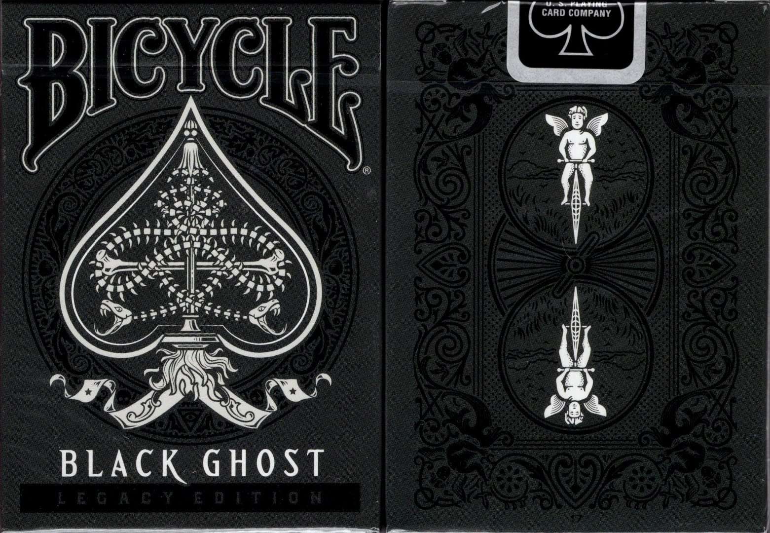 Black Ghost Legacy v2 Bicycle Playing Cards
