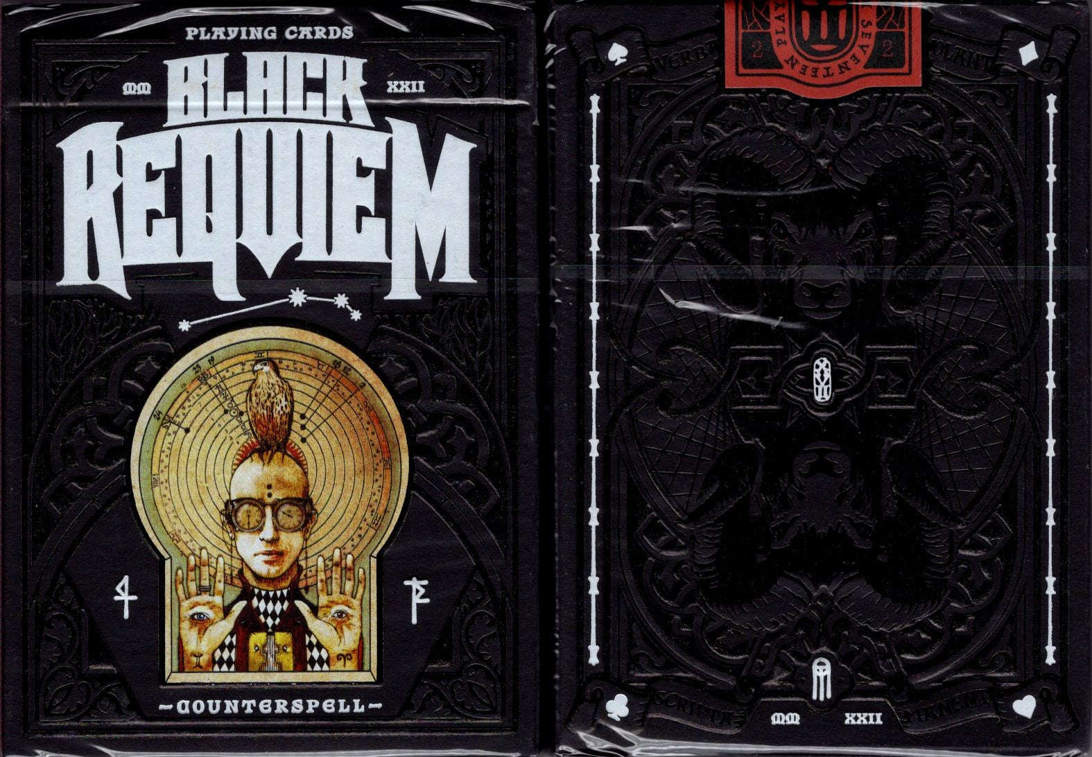 Black Requiem Playing Cards Cartamundi