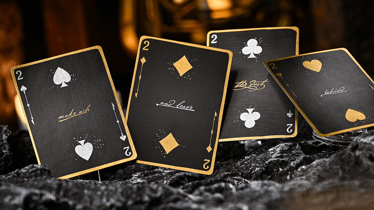 Black Requiem Playing Cards Cartamundi