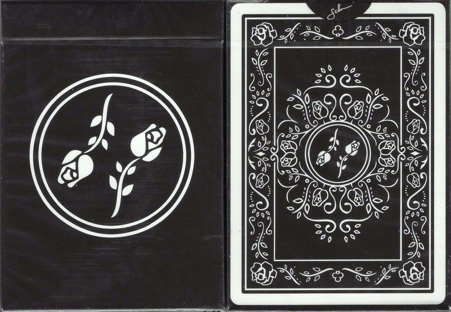 Black Roses Playing Cards USPCC