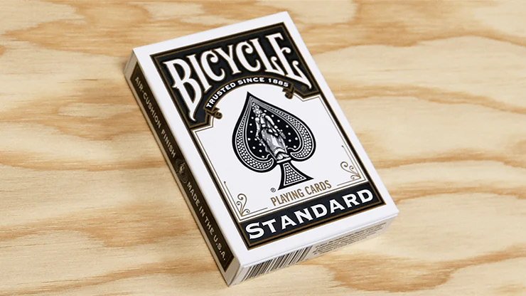 Black Standard Bicycle Playing Cards