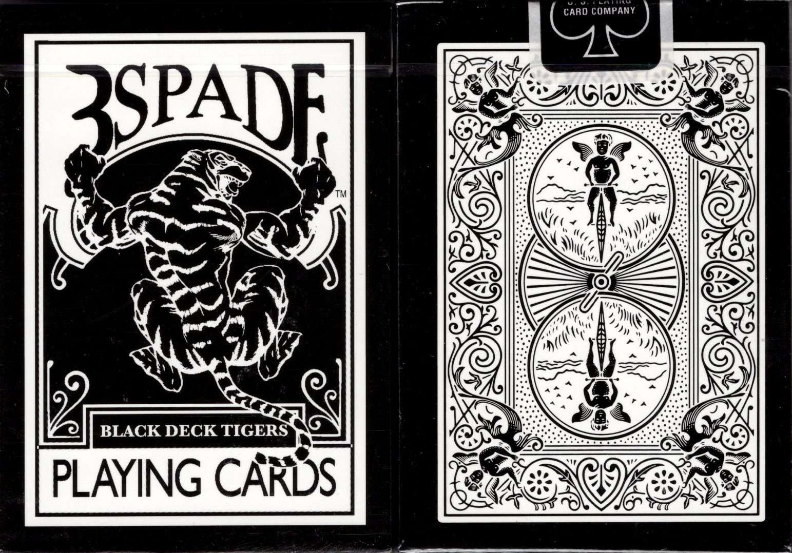 Black Tiger Gaff Playing Cards USPCC
