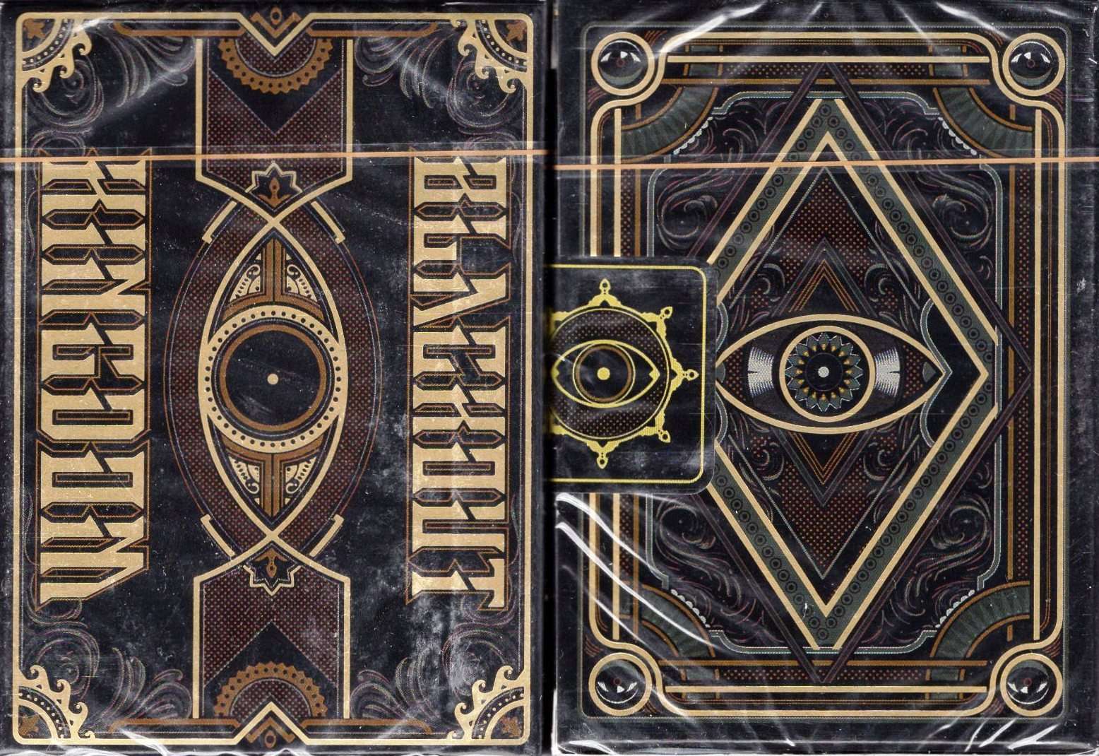 Blackout Kingdom Playing Cards Side Open Tuck Box