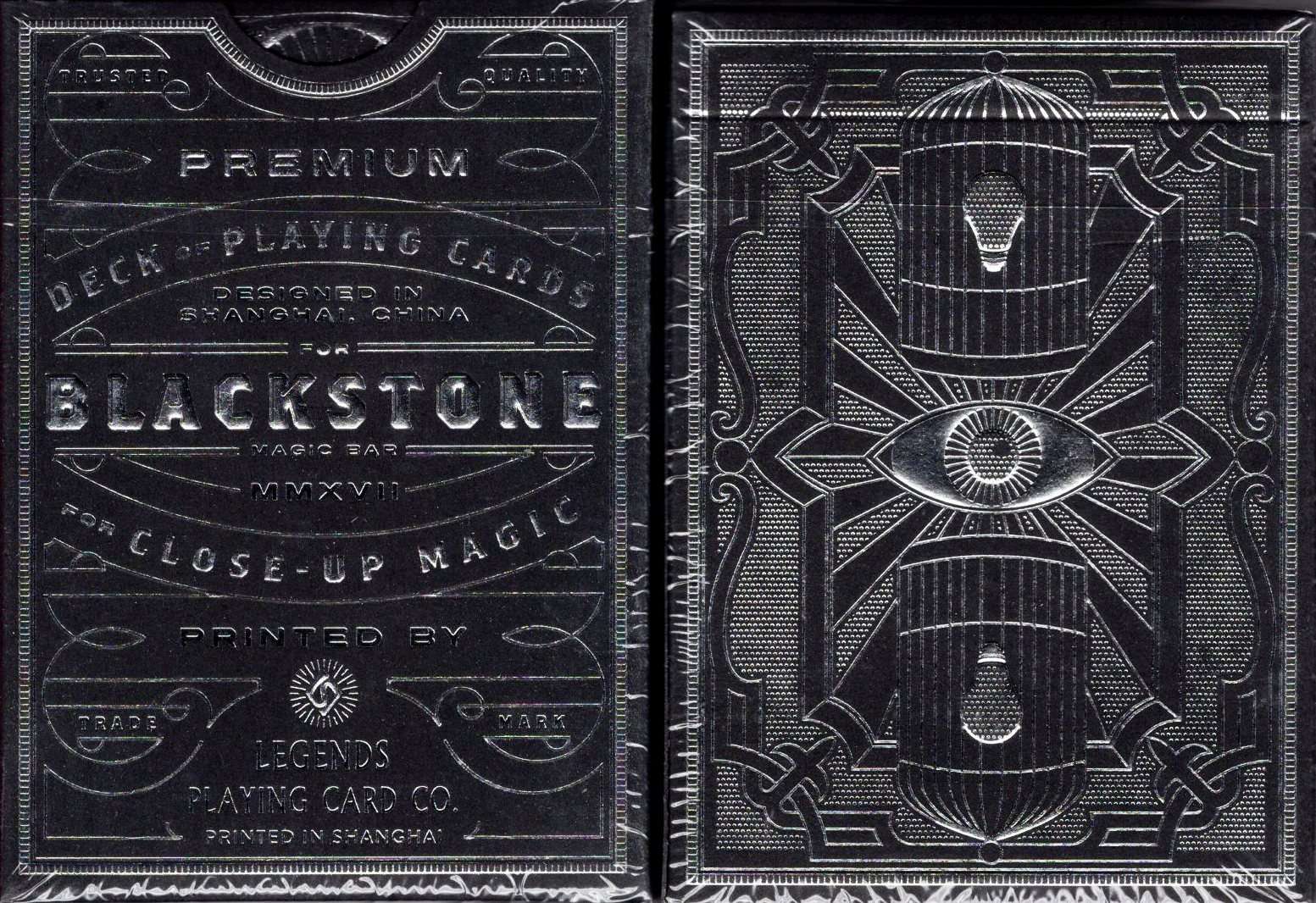 Blackstone Magic Bar Playing Cards & Display Case LPCC