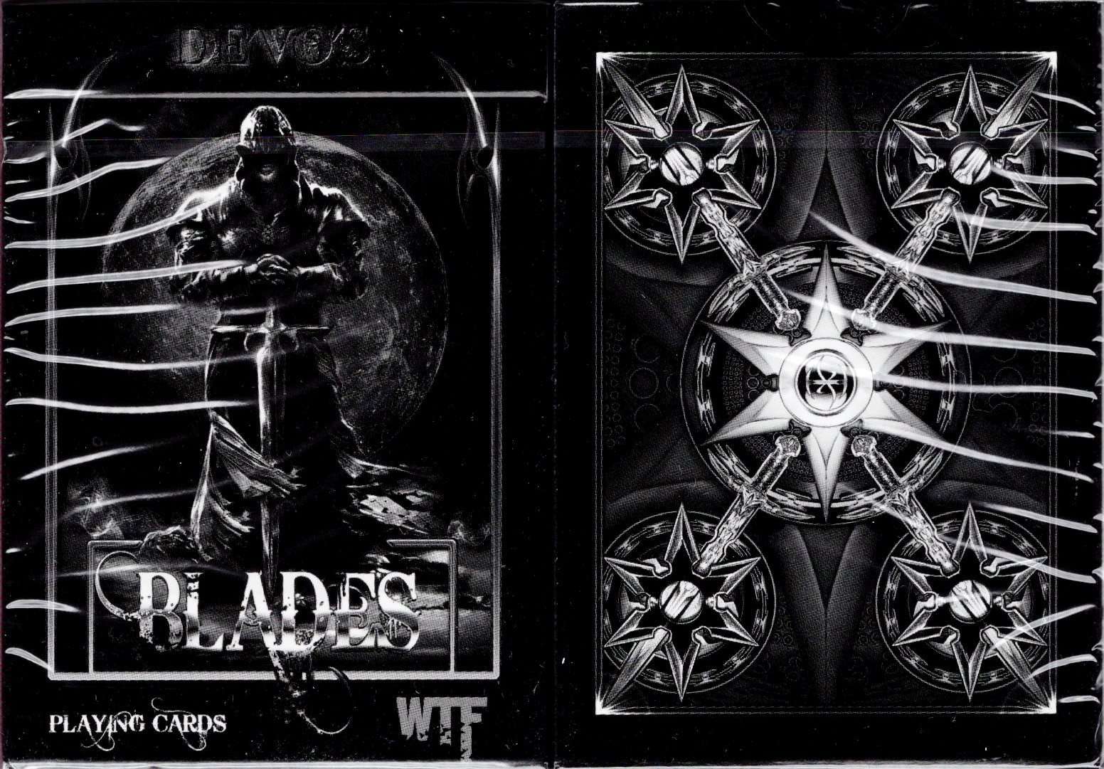 Blades WTF Spelling Playing Cards USPCC