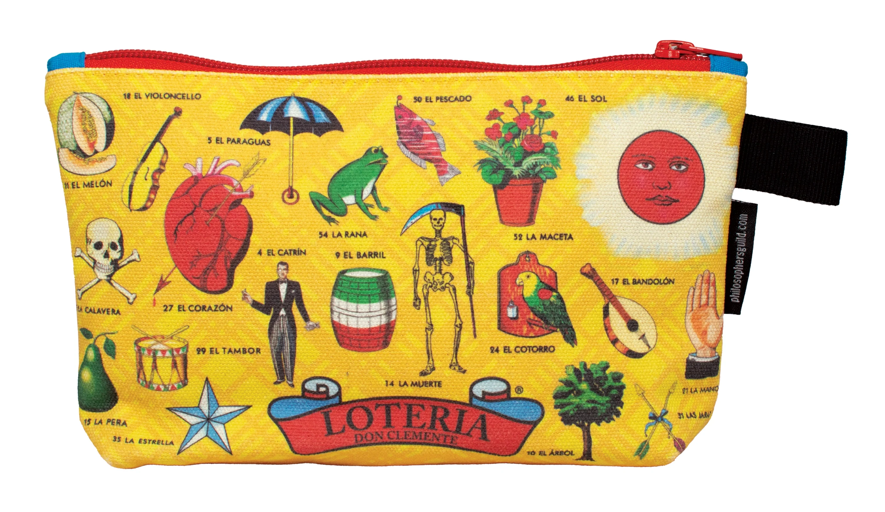 Loteria Zipper Bag