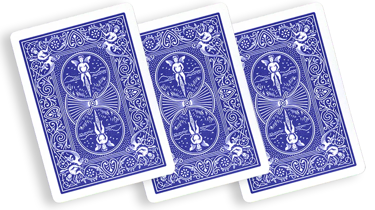 Blue One Way Forcing Deck - 10 of Hearts
