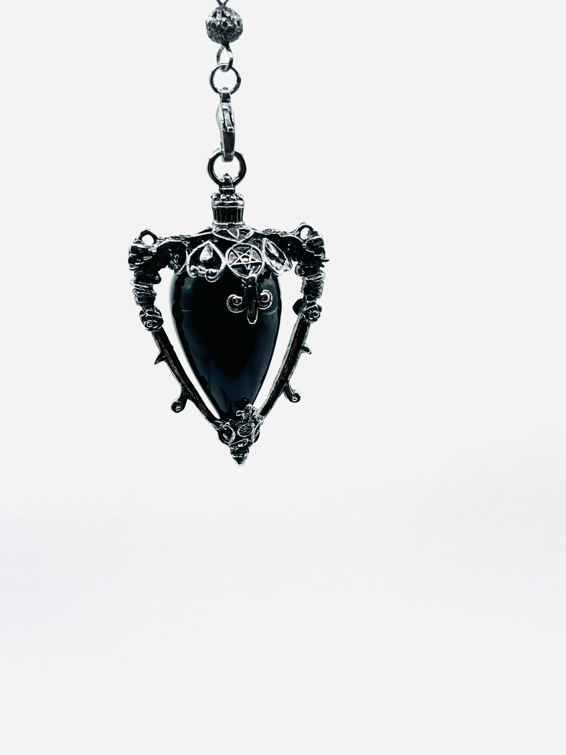 Black Obsidian Pendulum
