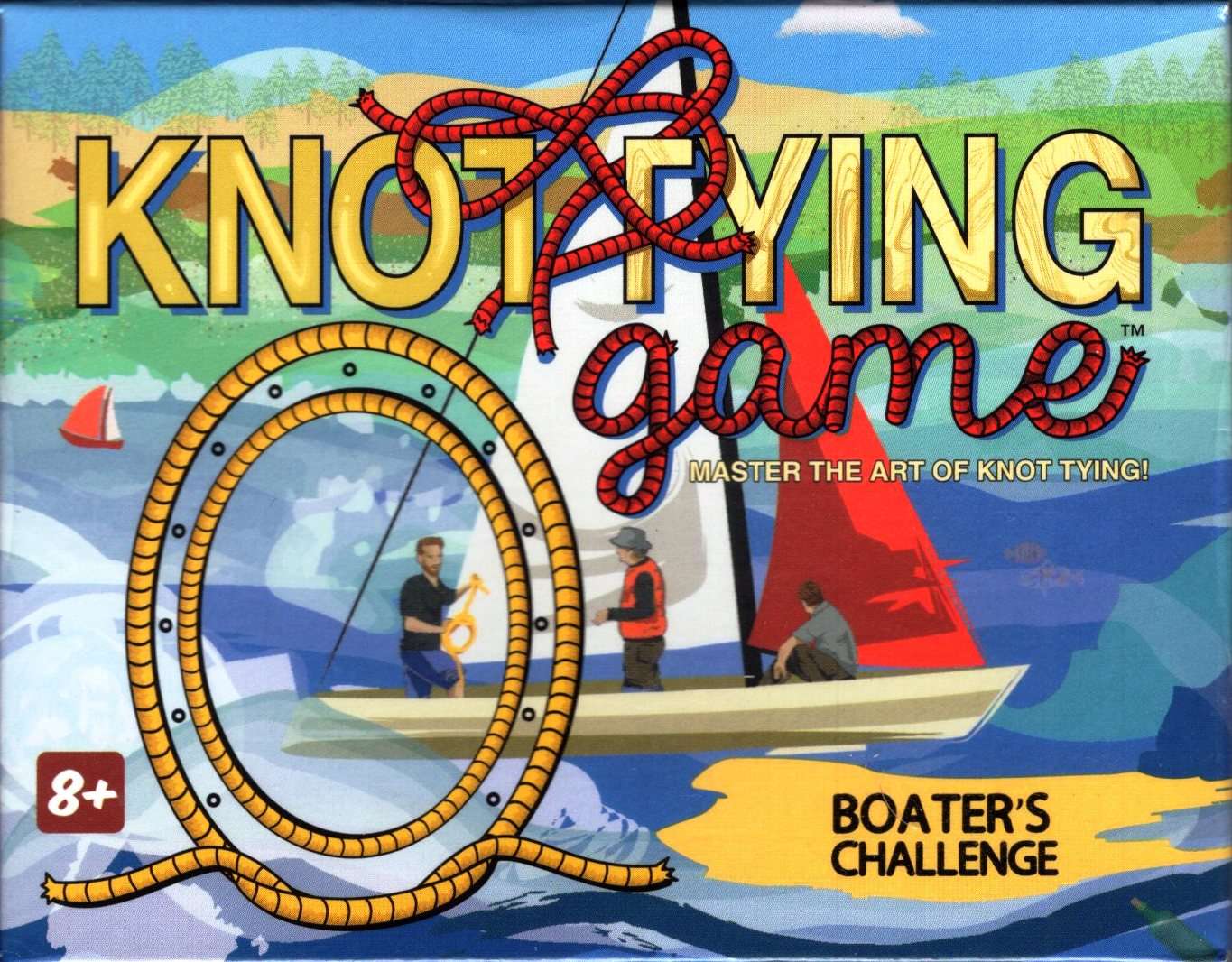 Boater's Knot Tying Game with Deck