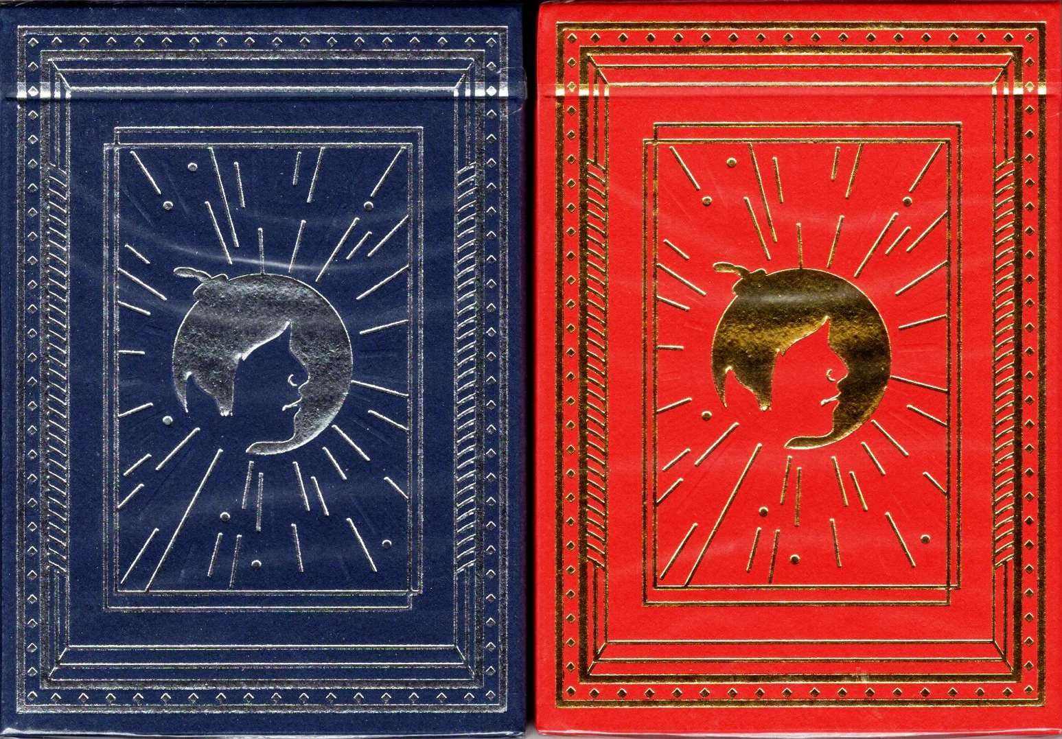 Bomber Collector's 2 Deck Set Blue & Red Playing Cards
