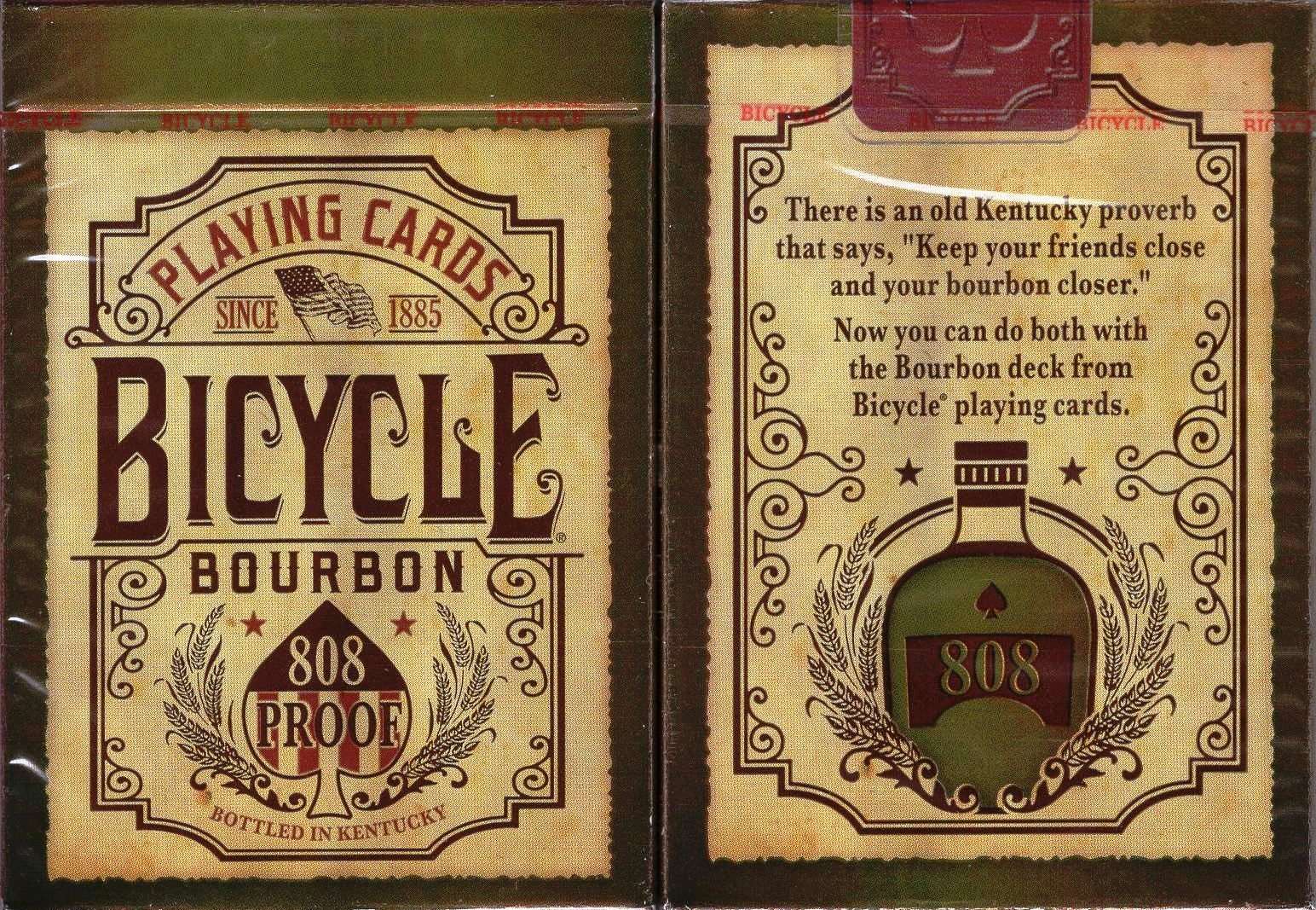 Bourbon Bicycle Playing Cards