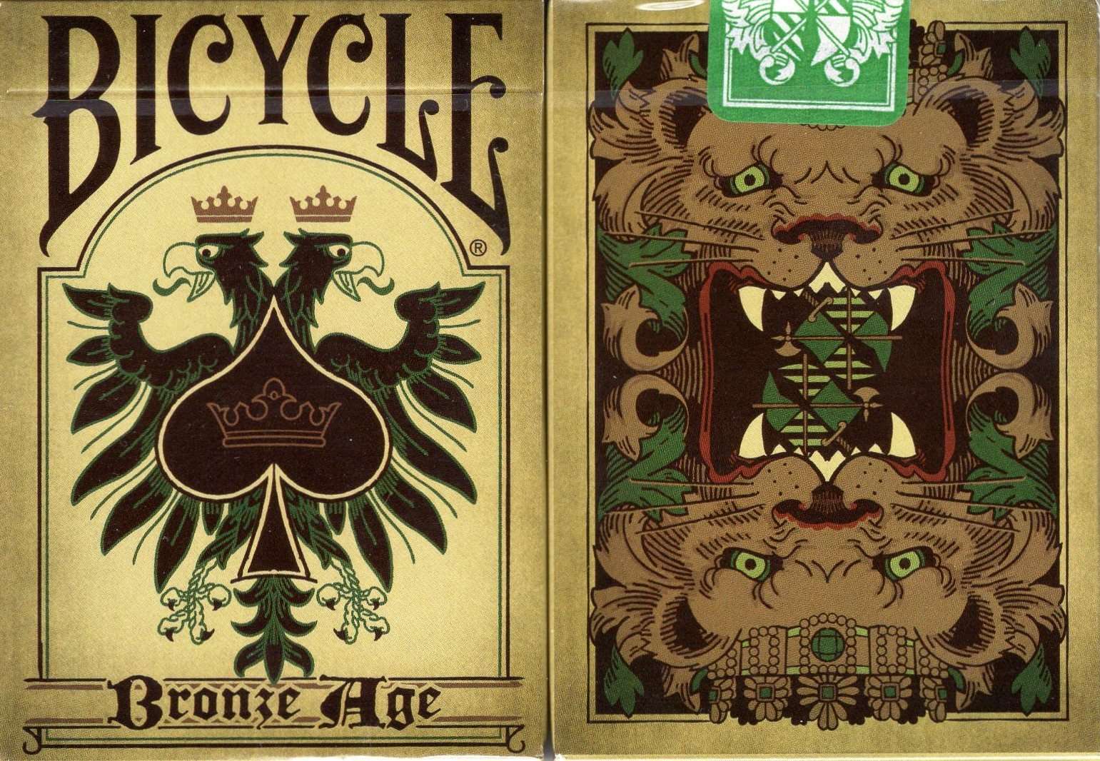 Bronze Age Bicycle Playing Cards