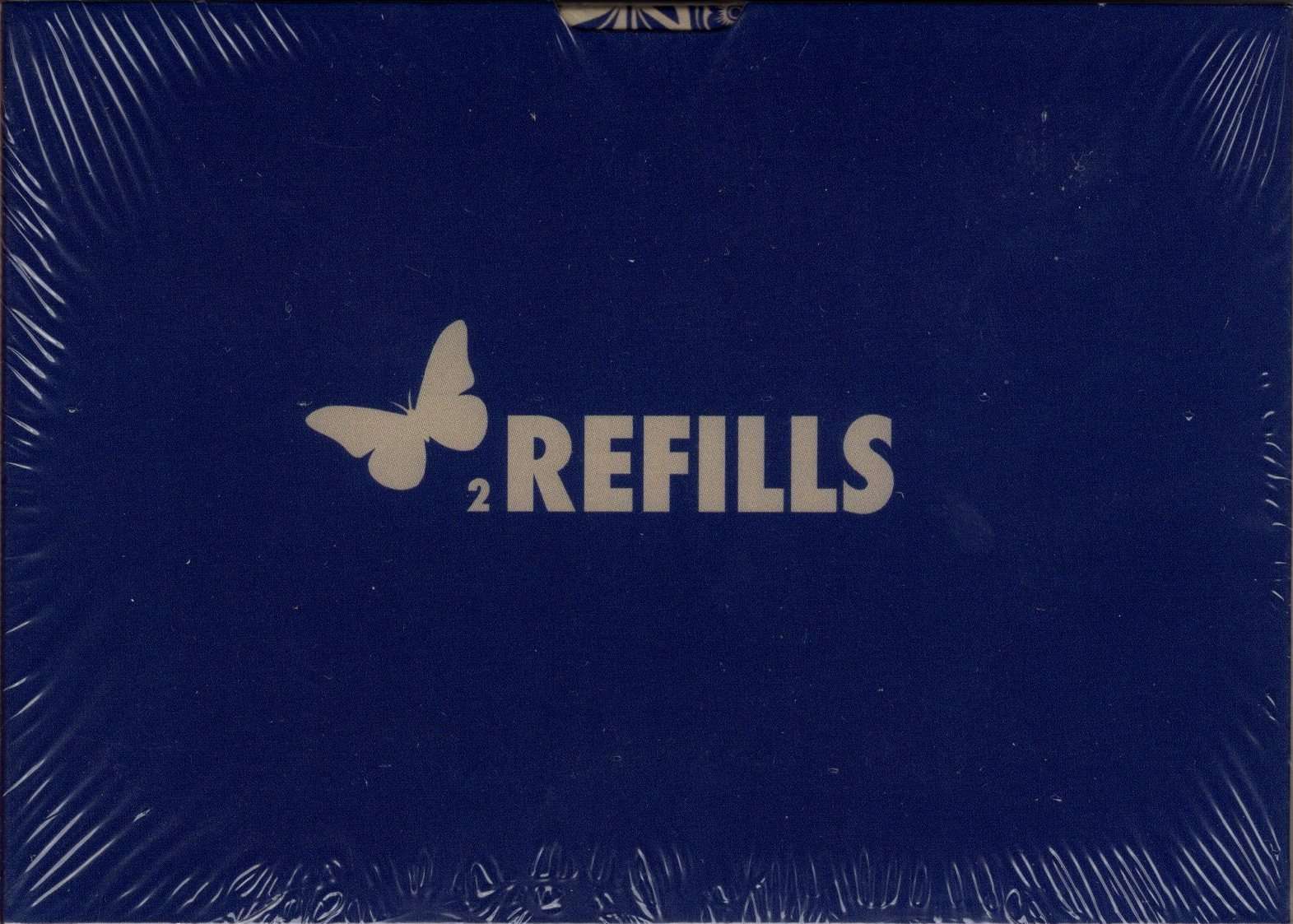 Butterfly Refills Blue Playing Cards 2 Deck Pack Cartamundi
