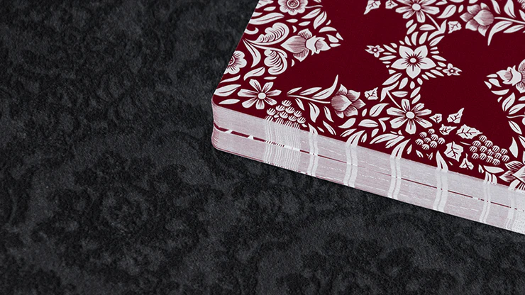 Butterfly v2 Red Stripper Marked Playing Cards Cartamundi