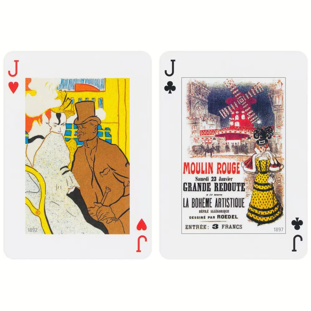 Cabarets Playing Cards by Piatnik â A Dazzling Tribute to Parisian Nightlife