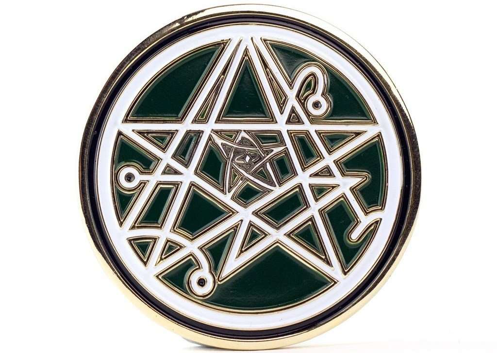 Call of Cthulhu Sigil of the Gateway Card Cover Coin