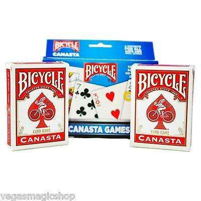 Canasta 2 Deck Set Bicycle Playing Cards