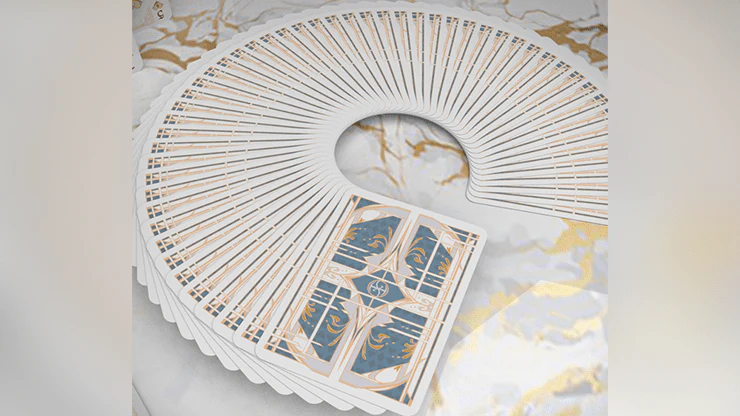 Card Masters Precious Metal White Playing Cards USPCC