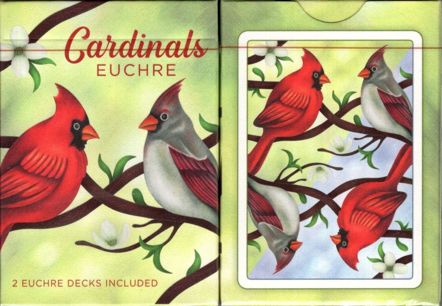 Cardinals Euchre Playing Cards LPCC