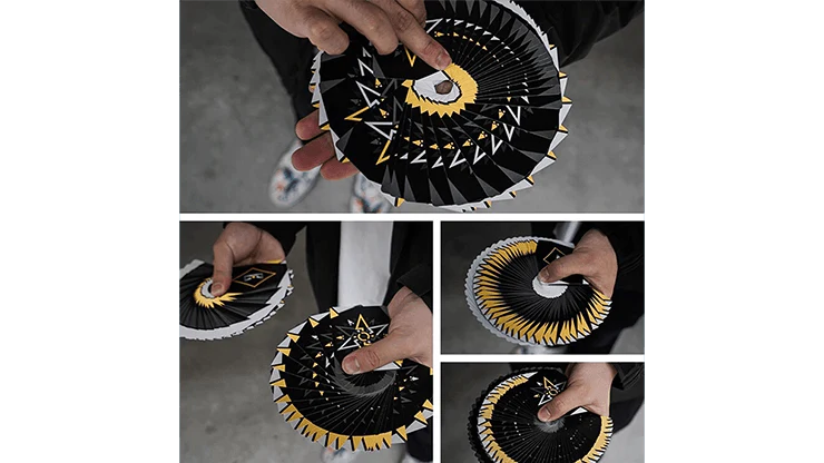Cardistry Fanning Yellow Playing Cards USPCC