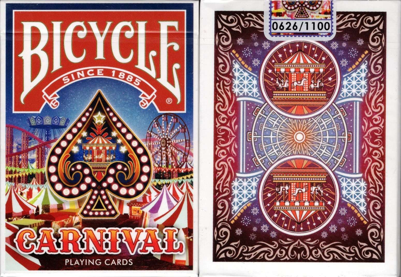 Carnival Bicycle Playing Cards