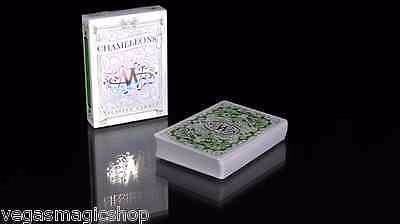 Chameleons Green Playing Cards Deck