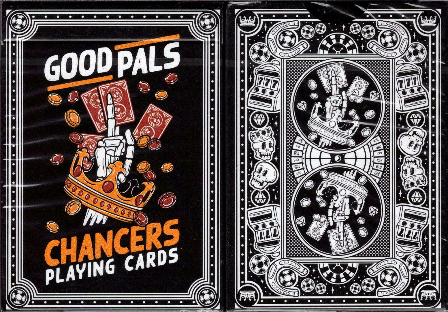 Chancers Playing Cards Black Edition USPCC