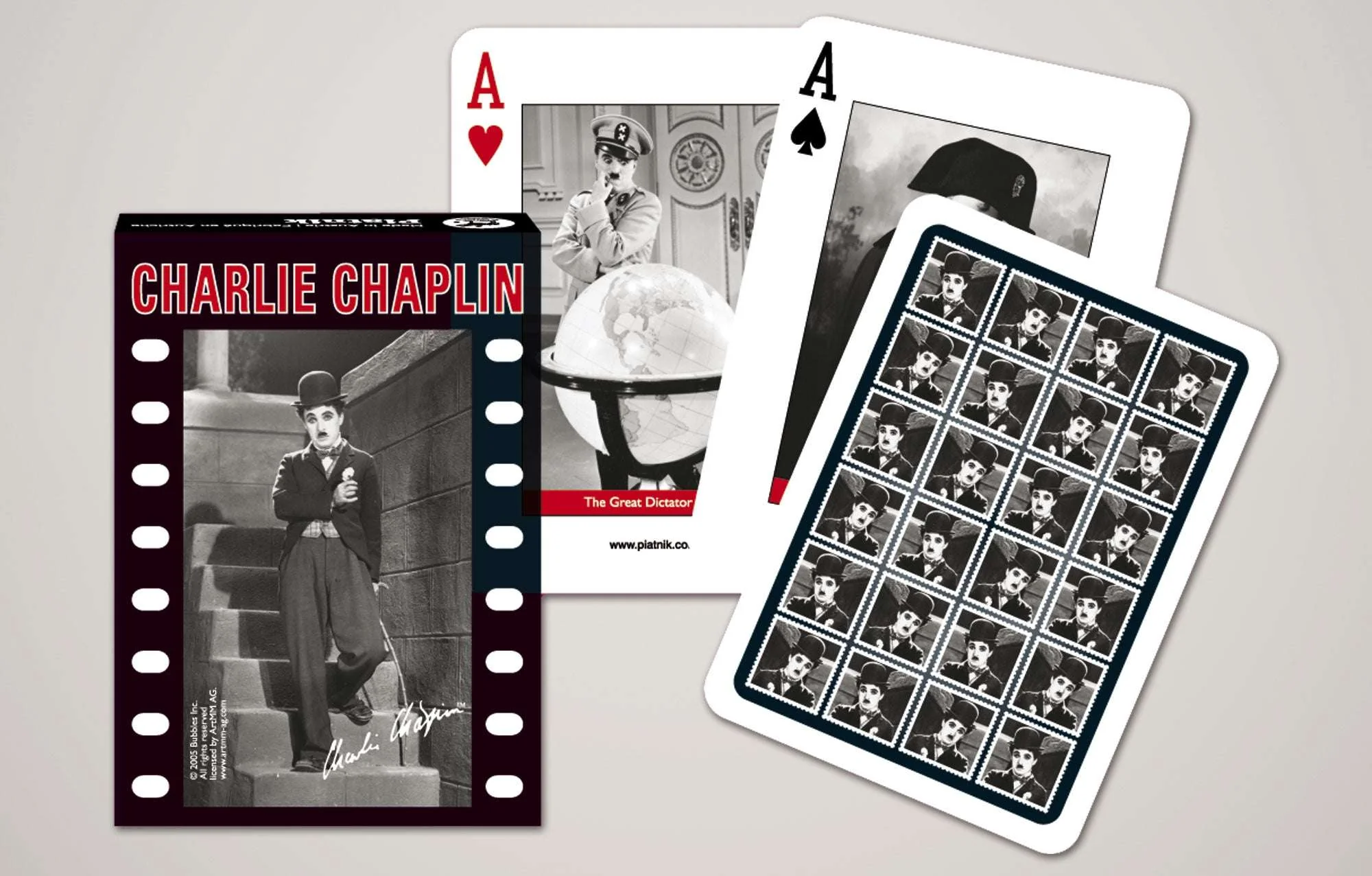 Charlie Chaplin Playing Cards Piatnik