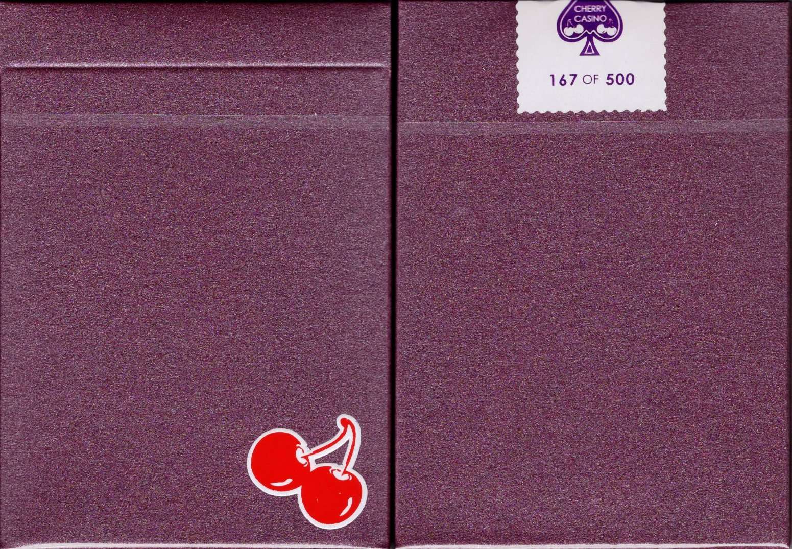 Cherry Casino House Deck Desert Inn Purple Playing Cards USPCC