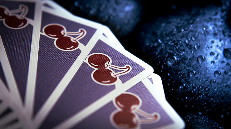 Cherry Casino House Deck Desert Inn Purple Playing Cards USPCC