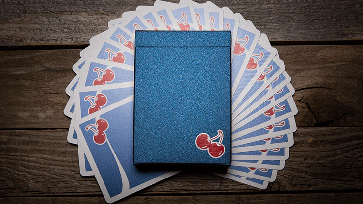 Cherry Casino House Deck Tahoe Blue Playing Cards USPCC