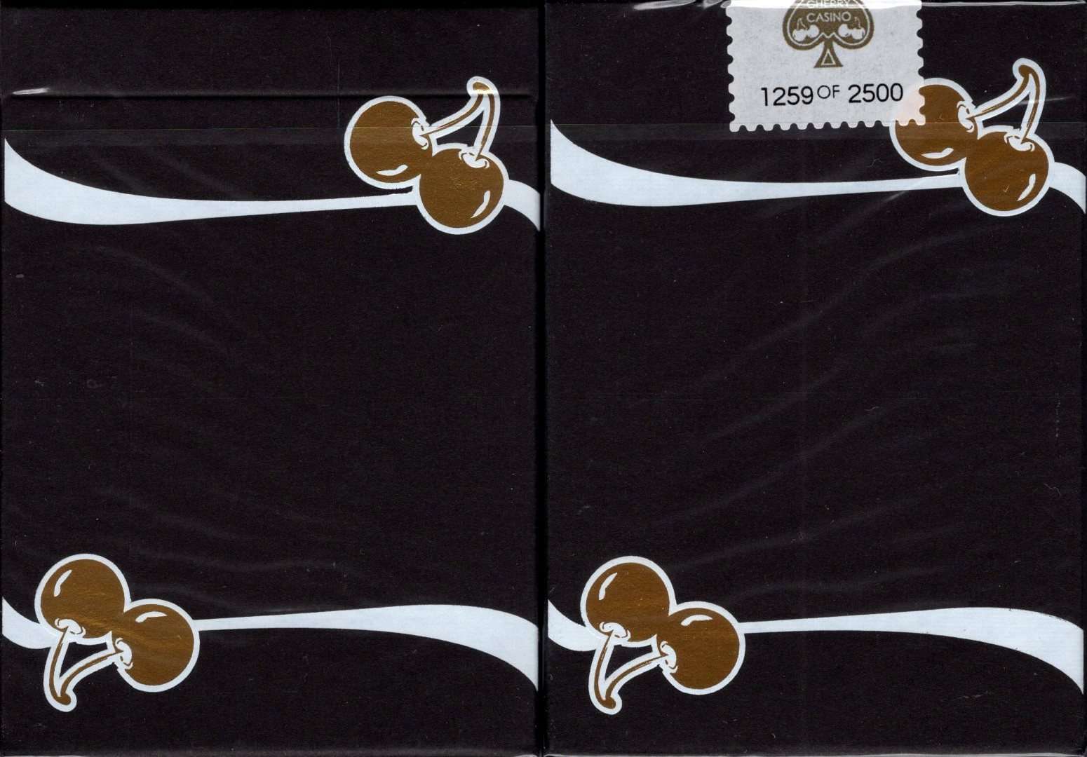 Cherry Casino Limited Monte Carlo Black & Gold Playing Cards USPCC