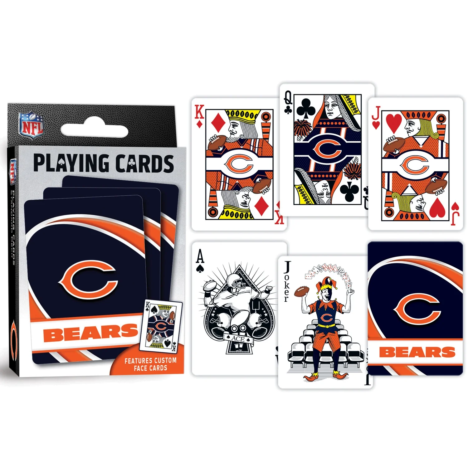 Chicago Bears Playing Cards â Bear Down!