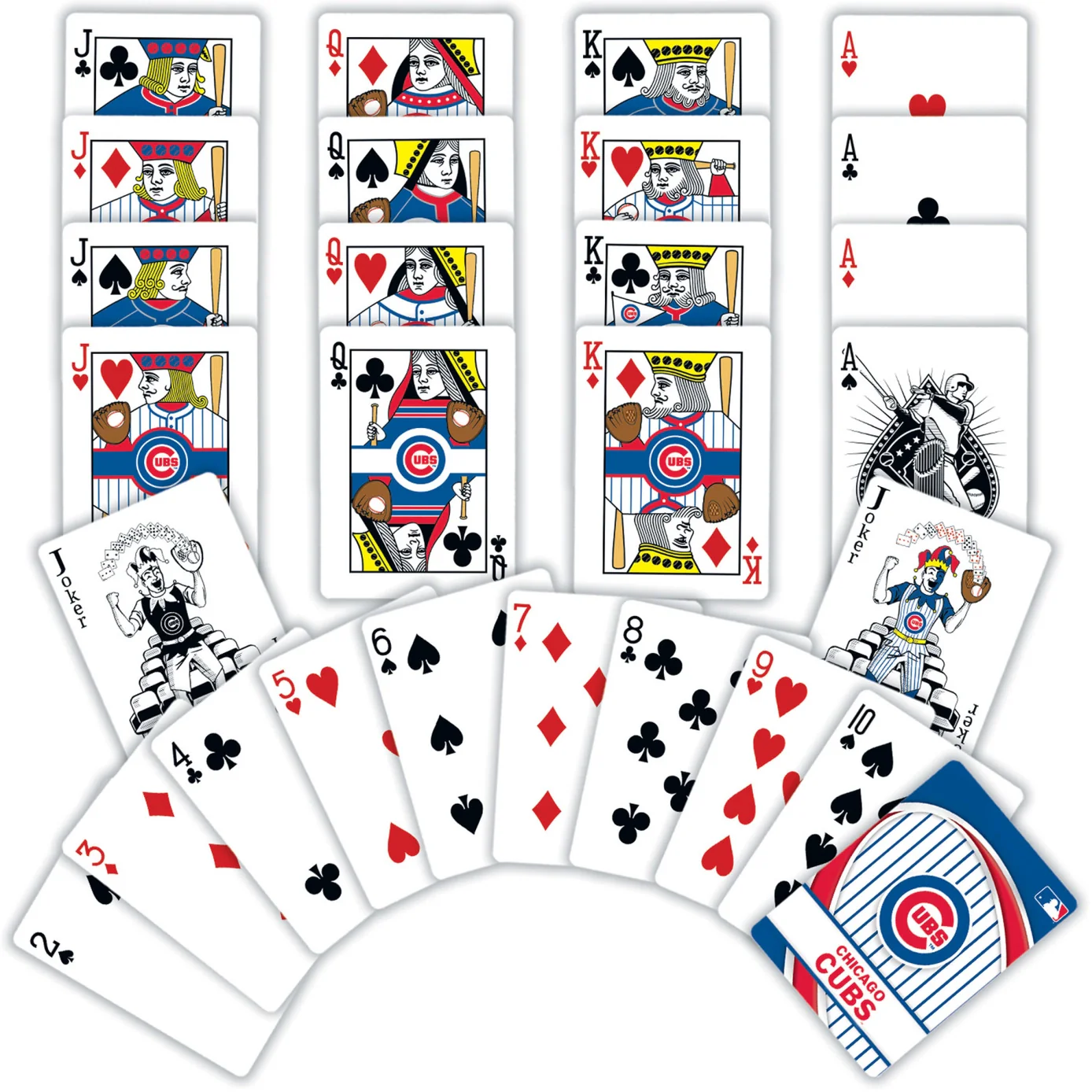 Chicago Cubs Playing Cards by Masterpieces