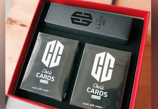 Chris Cards GLOW Playing Cards 2 Deck Gift Box