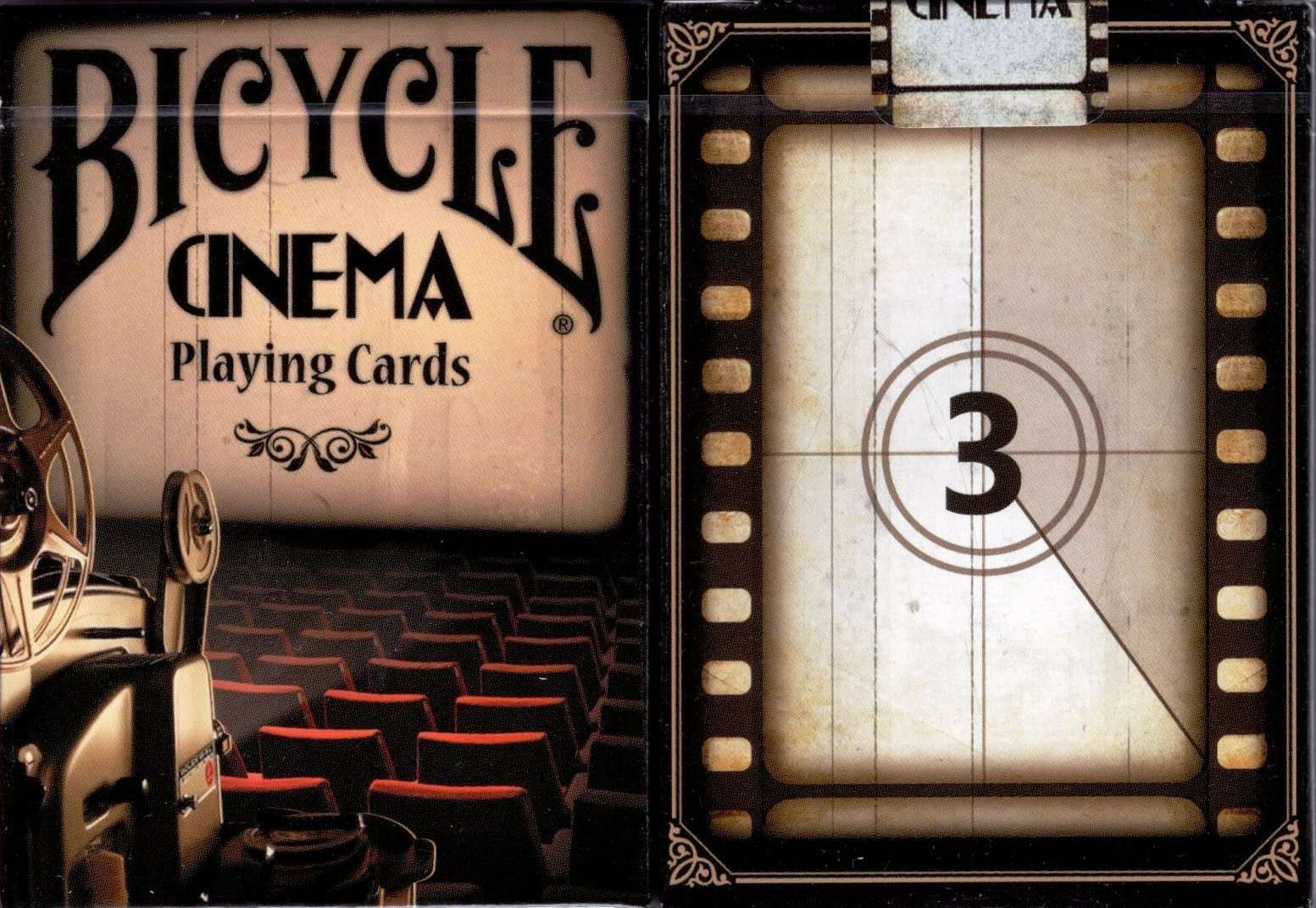 Cinema Bicycle Playing Cards