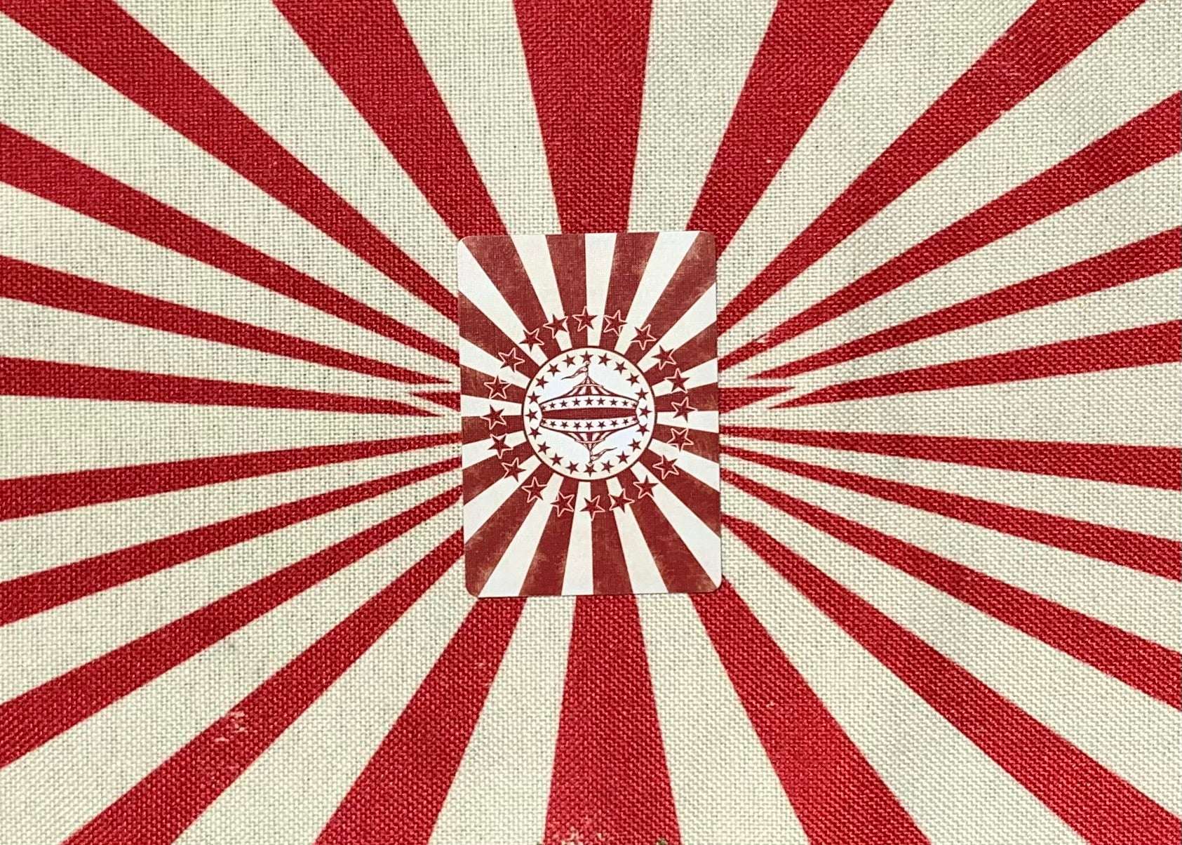 Circus Bicycle Playing Cards