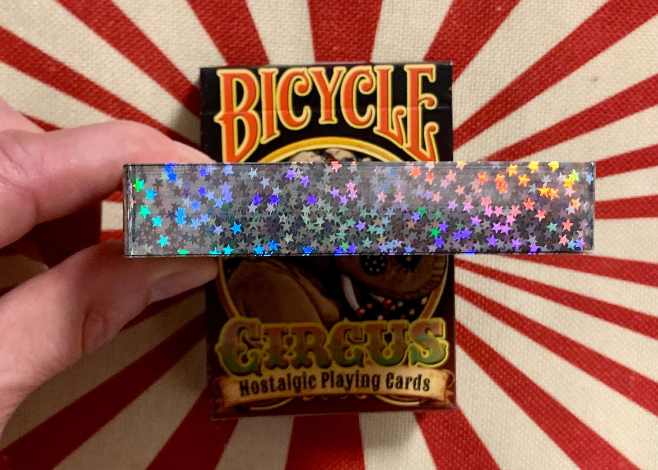 Circus Gilded Bicycle Playing Cards