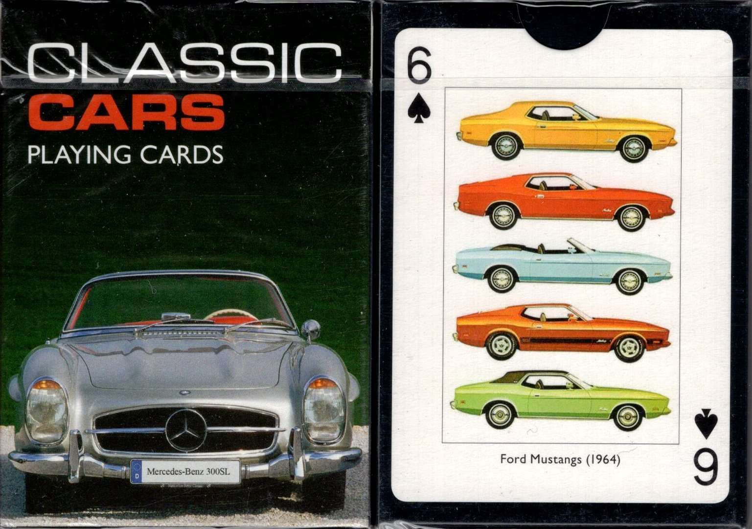 Classic Cars Playing Cards by Piatnik - A Ride Through Automotive History
