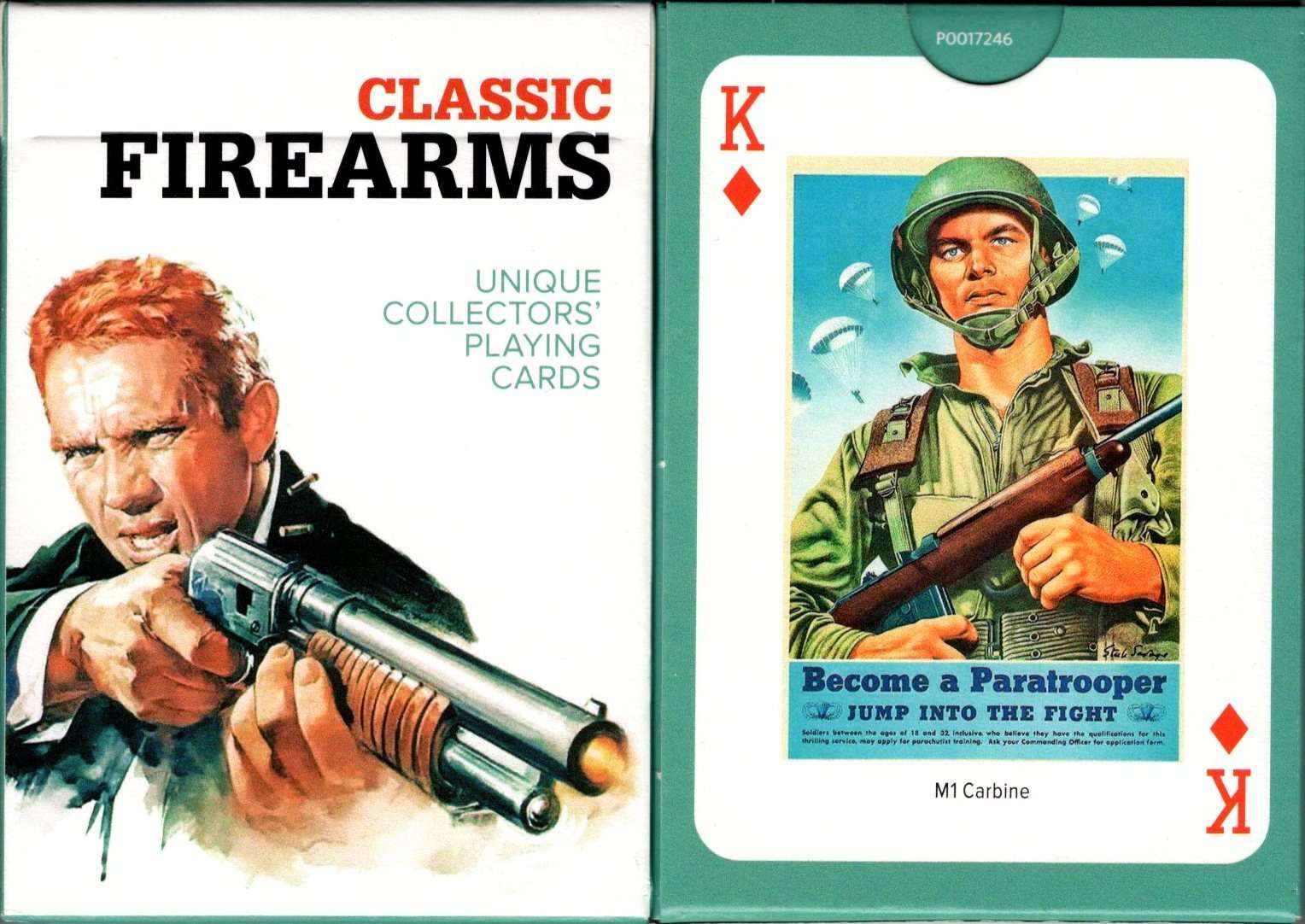 Classic Firearms Playing Cards by Piatnik - A Tribute to Legendary Firearms