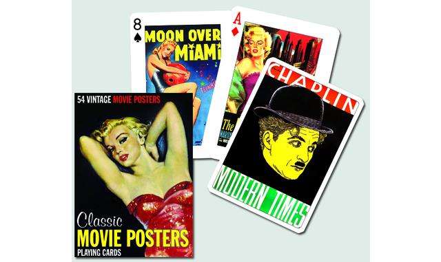 Classic Movie Posters Playing Cards Piatnik
