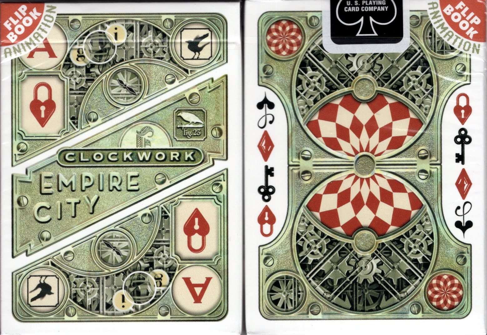 Clockwork Empire City Playing Cards USPCC